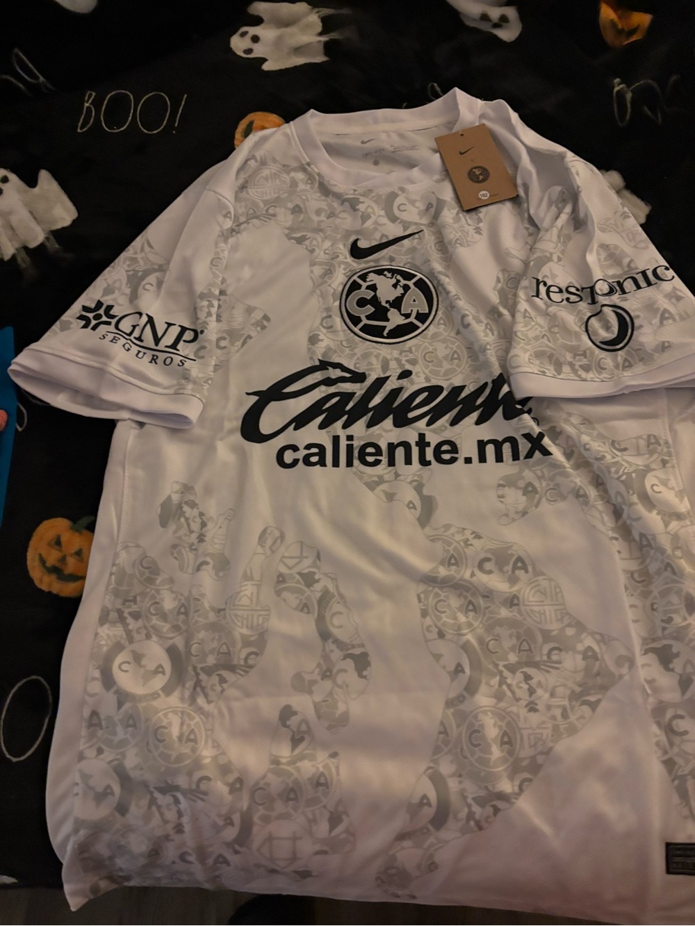 Nike men’s  White Club América Graphic Soccer Jersey